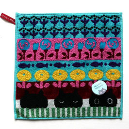 Mini serviette MM view bleue