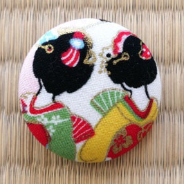Broche geishas n°2