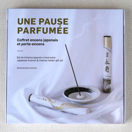 Coffret d'encens japonais. Une pause parfumée.