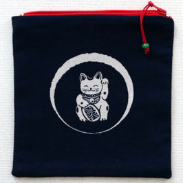 Trousse carrée 2 motifs chats n°6