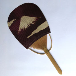 Grand éventail Uchiwa Le mont Fuji