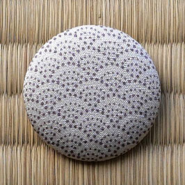 Broche en soie vagues couleur mauve