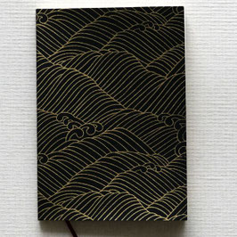Carnet vagues or fond noir