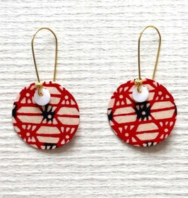 Boucles d'oreilles Katazome n°3