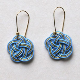 Boucles d'oreilles Mizuhiki n°11