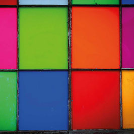 Buntes Glas