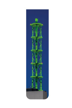 Stadtwerketurm grün