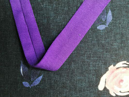 Schrägband Jersey purple 20mm