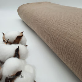 Musselin Taupe[mengenfeld]
