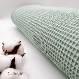 Waffelpiqué Mint [mengenfeld]