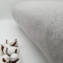 Baumwollfleece Grau [mengenfeld]