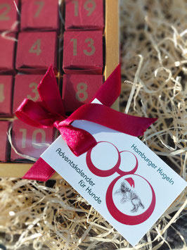00001 Adventskalender für Hunde normal oder glutenfrei ca. 240 g.