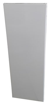 Entrepaño Metálico Horneado Cal. 20, 30cm x 85cm Color Blanco