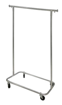 Rack para Ropa Mini de tubular de acero Cromado