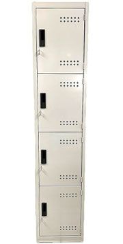 Locker Metalico 4 Puertas
