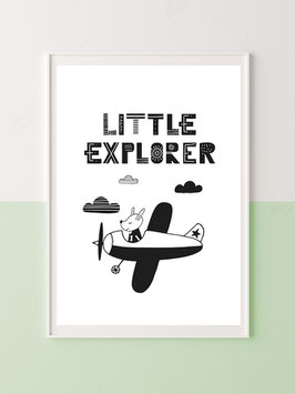 Kinderzimmerbild "Little Explorer"