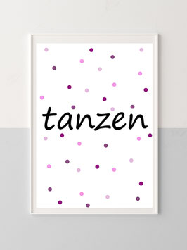 Wandbild "tanzen"