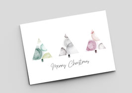 Weihnachtskarte "Merry Christmas"
