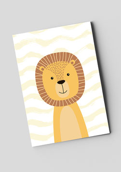 Postkarte "Kleiner Löwe"