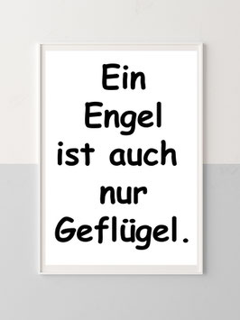 Wandbild "Ein Engel..."