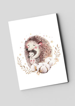 Postkarte "Igel"