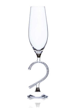 CHAMPAGNERGLAS AFRODITE HEART 190