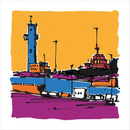 PUERTO EN FUCSIA