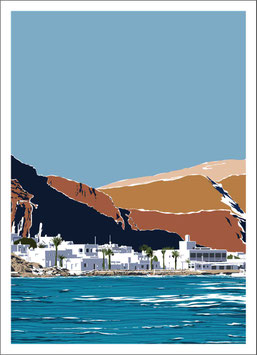 ISLETA DEL MORO AL ATARDECER.