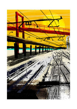 BAJO EL SOL FERROCARRIL