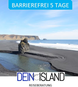Routenpaket "Island Barrierefrei" - 5-tägige Reise (Reykjavik, Golden  Circle, Islands Süden)