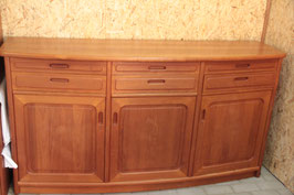 Teak Sideboard 1960er Mid Century Danish skandinanvisch Design Kommode Schrank
