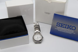 Seiko HPH Quartz Uhr Sapphire Herrenuhr Armbanduhr Stahl 382459