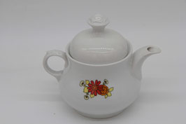 Porzellanfabrik Spezialporzellan Eisenberg SPE Teekanne Kaffeekanne retro Blume