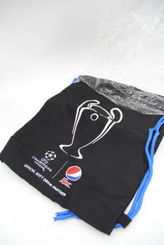 Turnbeutel Pepsi UEFA Champions League NEU & OVP schwarz