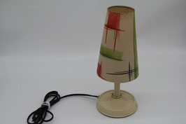 Tischlampe retro PGH Beleuchtungskörper und Gerätebau Halle/S. Metallfuß DDR