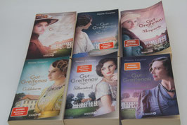 6er Set Hanna Caspian Bücher Reihe Gut Greifenau Abendglanz bis Sternenwende