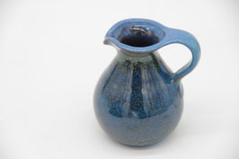 blau grüne Keramikvase Blumenvase Keramikkrug Handarbeit