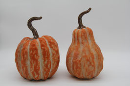 Dekokürbis orange Polyresin