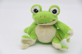 grüner Frosch Kuscheltier