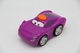 Disney Mattel 2011 Cars Fisher Price lila Auto mit Sound und Licht