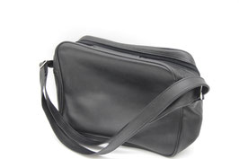 kleine schwarze unisex Tasche Handtasche Schultertasche Herrenhandtasche