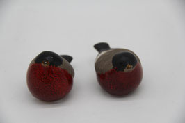 kleiner Keramikvogel Rotkehlchen Marta Stoneware