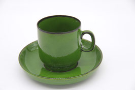 2tlg. Thomas Scandic Grün kleine Kaffeetasse Untertasse Set Mokkatasse Porzellan