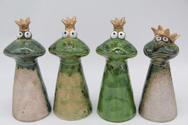 grün Frosch Dolomite Keramik Zaunmütze Gartendeko
