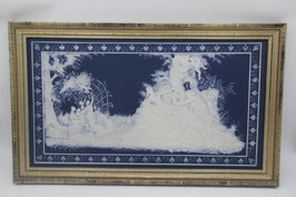 "Venus Bacchus" Villeroy & Boch Porzellan Phanolith Relief limitiert Wandbild