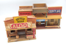 DDR Western Stadt Gebäude Vero Häuser Puppenstube Bauernhof Gebäude