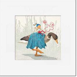 Illustration - Hue canard !