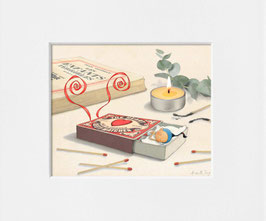 Illustration - Les allumettes