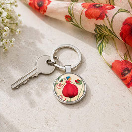 Le porte-clé "Coquelicot"