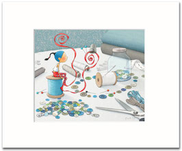 Illustration - L'ami de la boîte à couture